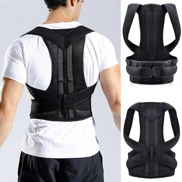 Posture Corrector Belt for Men & Women – Adjustable Back Support