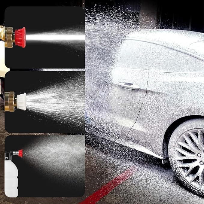 Cordless 48V High Pressure Car Wash Spray Gun – Portable Foam Jet Washer