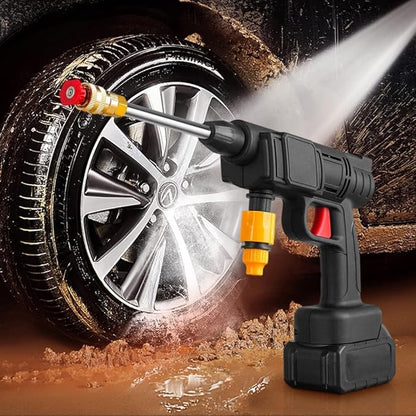Cordless 48V High Pressure Car Wash Spray Gun – Portable Foam Jet Washer
