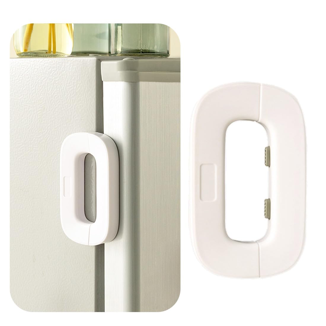 Child Safety Refrigerator Lock – Self-Adhesive Cabinet & Fridge Lock