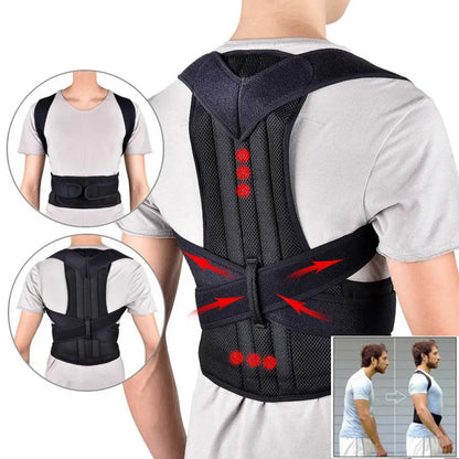 Posture Corrector Belt for Men & Women – Adjustable Back Support