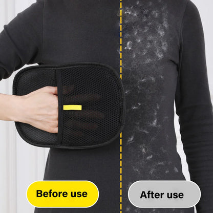 2-in-1 Pet Grooming & Massage Gloves – Efficient Hair Remover for Dogs & Cats