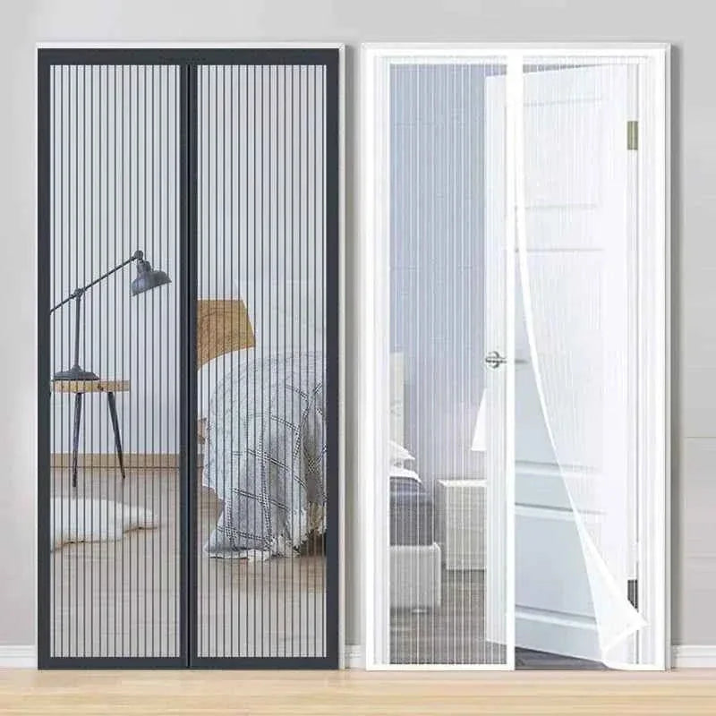 Magnetic Auto-Close Mosquito Door Curtain – Hands-Free Insect Protection Screen