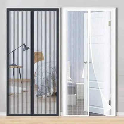 Magnetic Auto-Close Mosquito Door Curtain – Hands-Free Insect Protection Screen