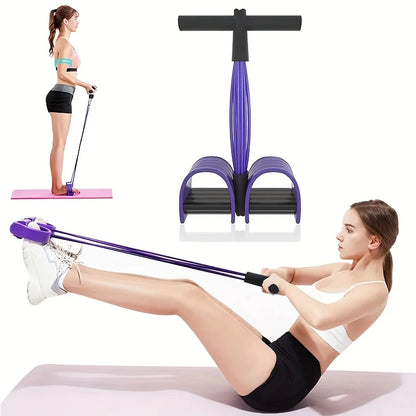 Foot Pedal Resistance Band – Elastic Sit-Up & Pull Rope Trainer