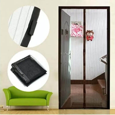 Magnetic Auto-Close Mosquito Door Curtain – Hands-Free Insect Protection Screen