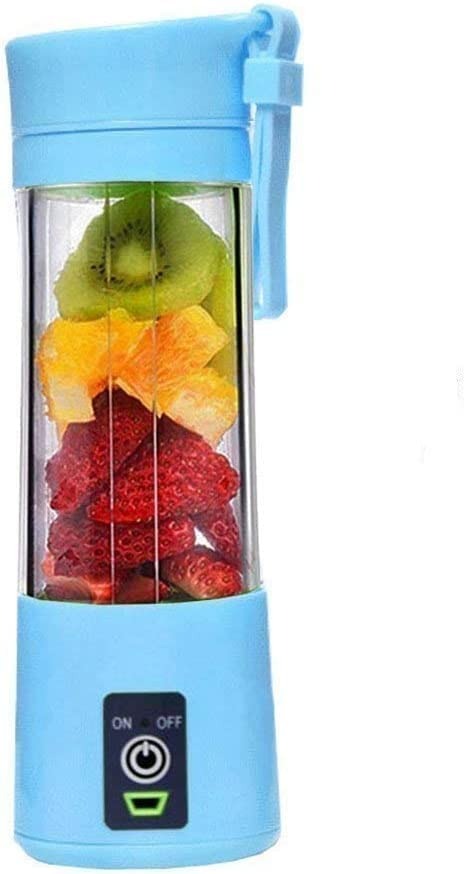 Portable USB Juicer Blender – Rechargeable Smoothie Maker (6 Blades)